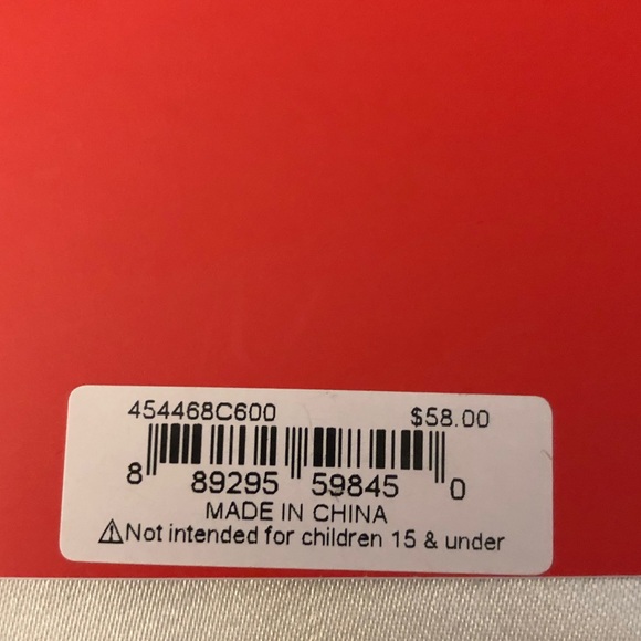 Betsey Johnson Gold Tone Red Metal Bow Front Back Drop Earrings Fringe Accents - Picture 11 of 13